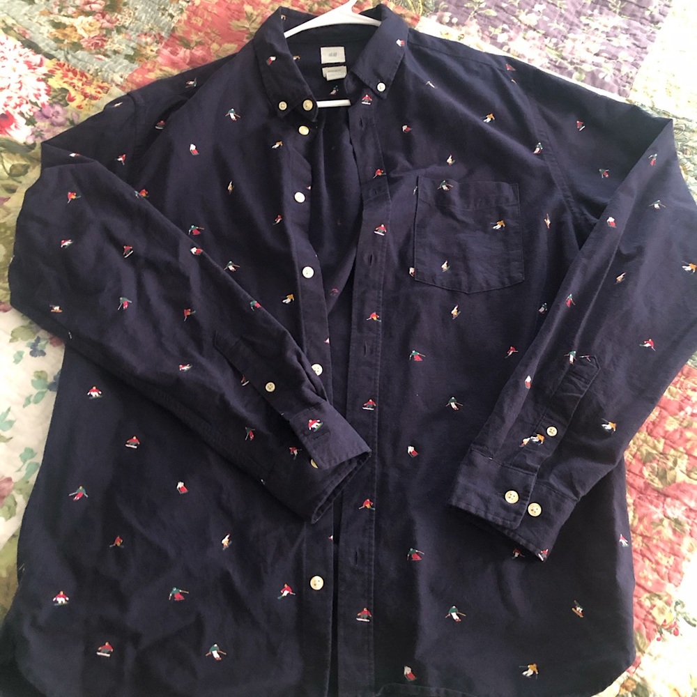 H&M men’s button down shirt